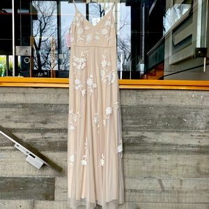 Beautiful blush lace dress